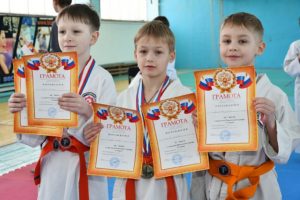 Новогодний турнир по каратэ Асбестовского городского округа