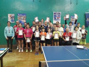 60 спортсменов из разных городов и поселков приняли участие в турнире по настольному теннису памяти А.А. Старостина