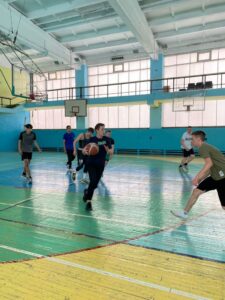 оревнования по баскетболу в рамках среди учреждений профессионального образования